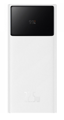 Зовнішній акумулятор (павербанк) Baseus Star Lord Digital Display White (PPXJ080102)  PPXJ080102 фото