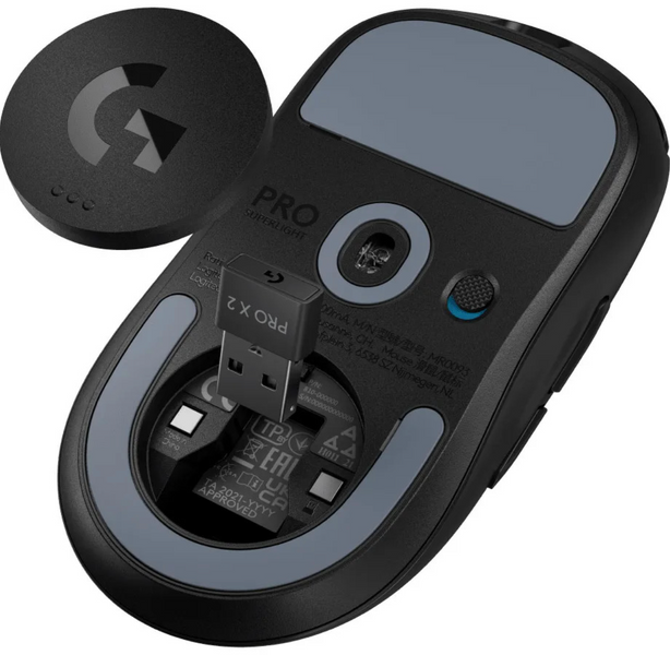 Миша Logitech G Pro X Superlight 2 Lightspeed Wireless Black (910-006630) 910-006630 фото