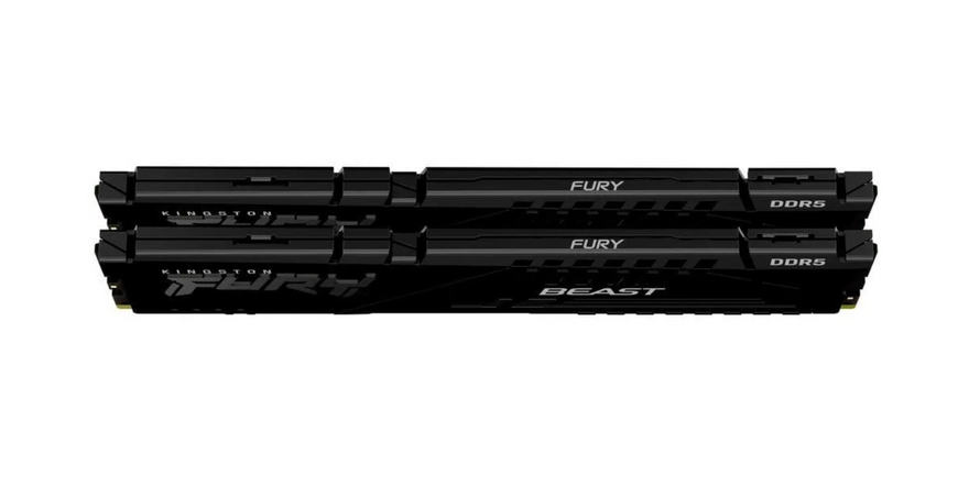 Пам'ять для настільних комп'ютерів Kingston FURY 32 GB DDR5 (2x16GB) 6000 MHz FURY Beast (KF560C36BBEK2-32) KF560C36BBEK2-32 фото