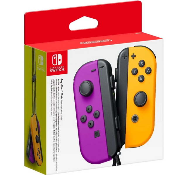 Геймпад Nintendo Joy-Con Purple Orange Pair (45496431310) 45496431310 фото