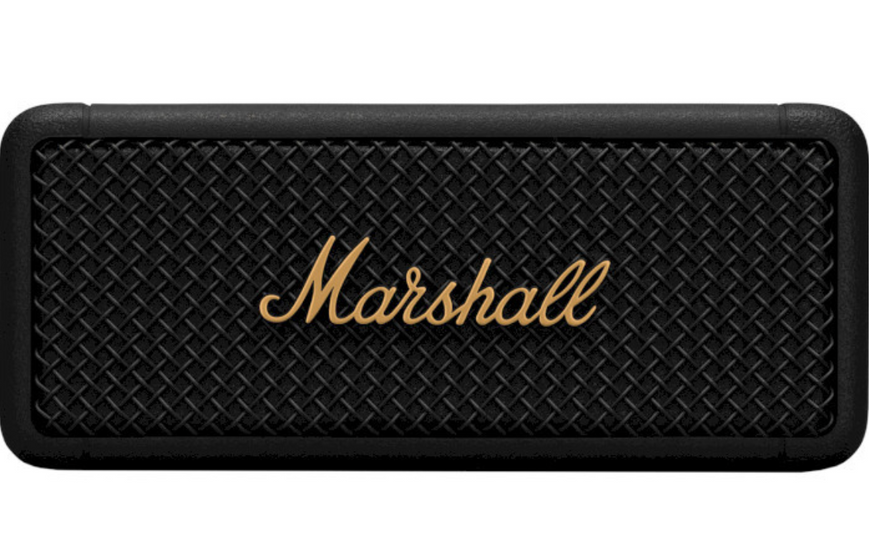 Портативні колонки Marshall Emberton Black and Brass (1005696) 1005696 фото