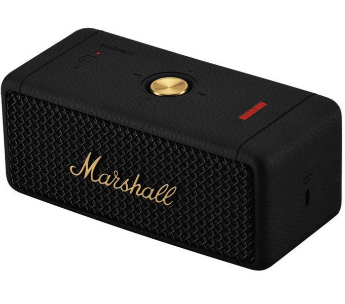 Портативна колонка Marshall Emberton II Black and Brass (1006234) 1006234 фото