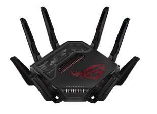 Бездротовий маршрутизатор (роутер) ASUS ROG Rapture GT-BE98 (90IG08F0-MO9A0V) 90IG08F0-MO9A0V фото