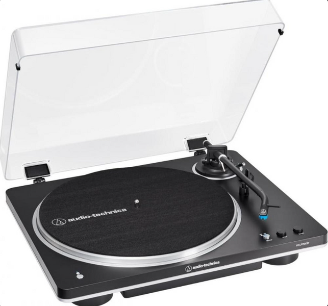 Програвач вінілових дисків Audio-Technica AT-LP70XBT Black-Silver AT-LP70XBT-BS фото