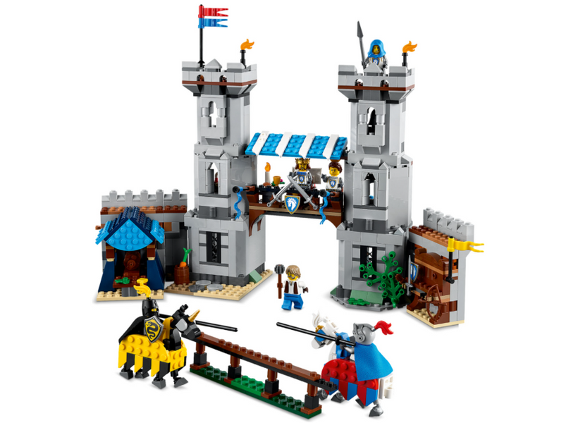 Блоковий конструктор LEGO Creator Середньовічний замок з лицарем на коні (31168) 31168 фото