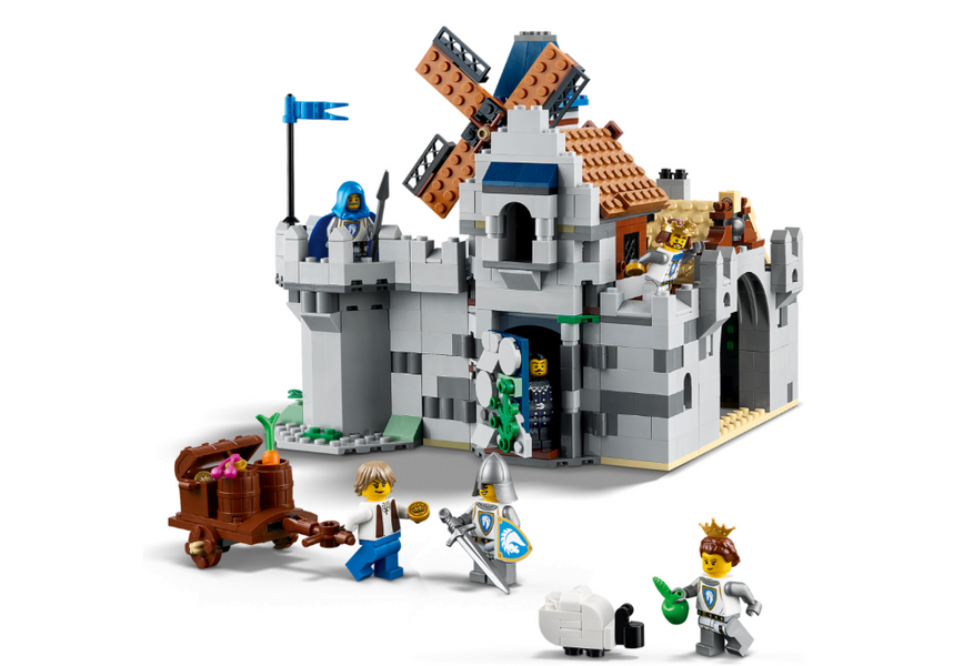 Блоковий конструктор LEGO Creator Середньовічний замок з лицарем на коні (31168) 31168 фото