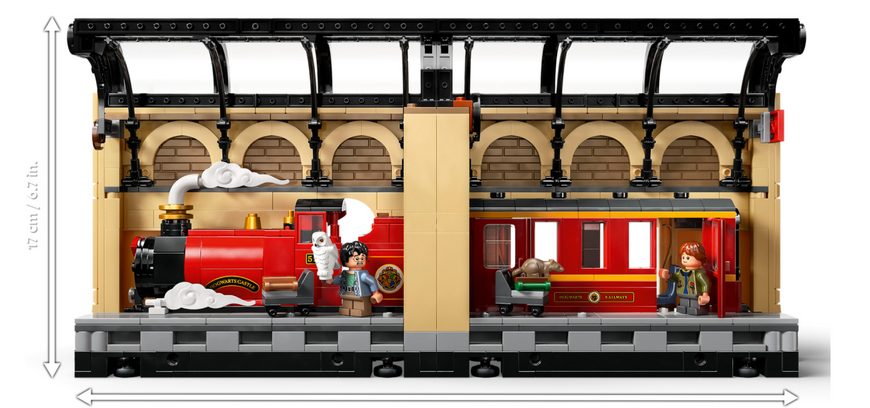 Блоковий конструктор LEGO Harry Potter Бук нук: Гоґвортський експрес (76450) 76450 фото
