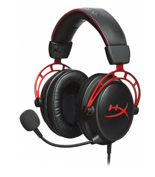 Навушники з мікрофоном HyperX Cloud Alpha (HX-HSCA-RD/4P5L1AM) HX-HSCA-RD/4P5L1AM фото