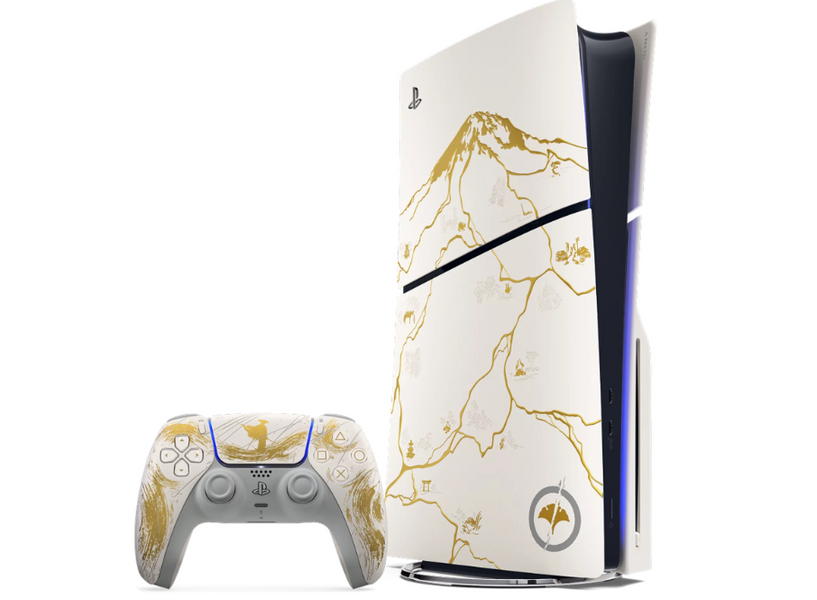 Стаціонарна ігрова приставка Sony PlayStation 5 Slim Blu-ray (Ghost of Yotei Limited Edition) 1000048368 фото