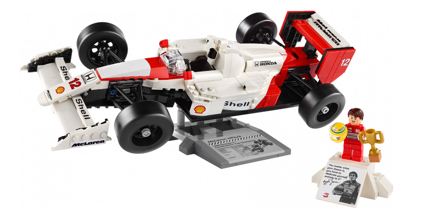 Авто-конструктор LEGO Icons McLaren MP4/4 та Айртон Сенна (10330) 10330 фото