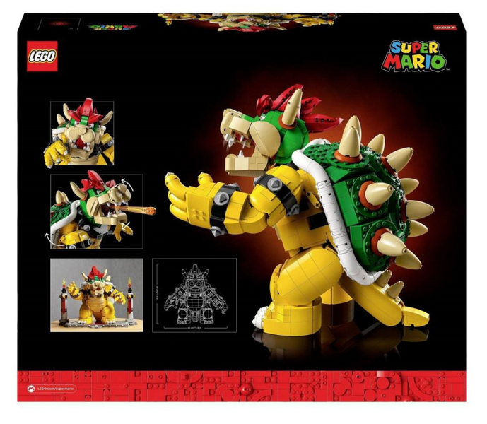 Блоковий конструктор LEGO Super Mario Могутній Боузер (71411) 71411 фото