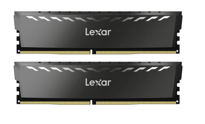 Пам'ять для настільних комп'ютерів Lexar 32 GB (2x16GB) DDR4 3200 MHz THOR Gaming (LD4BU016G-R3200GDXG) LD4BU016G-R3200GDXG фото