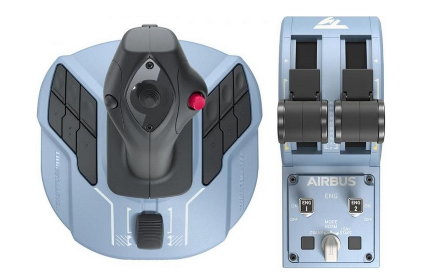 Джойстик, важіль управління двигуном Thrustmaster TCA Officer Pack Airbus Edition PC (2960842) 2960842 фото
