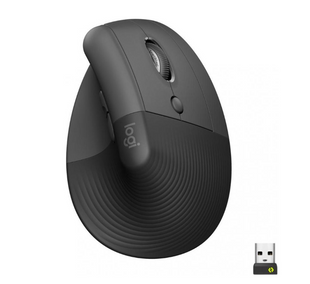 Миша Logitech Lift Vertical Ergonomic Mouse Graphite (910-006473) 910-006473 фото
