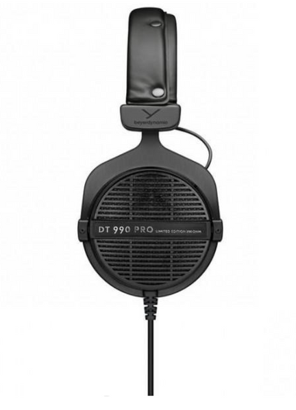 Навушники без мікрофону Beyerdynamic DT 990 PRO LB 250 Om Black Edition 713368 фото