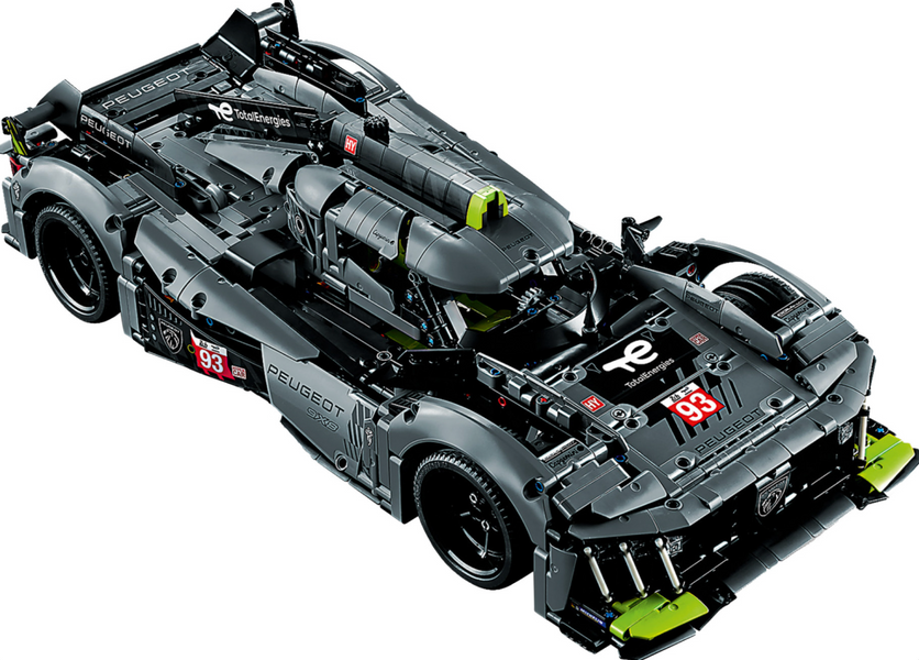 Авто-конструктор LEGO Technic Peugeot 9X8 24H Le Mans Hybrid Hypercar (42156) 42156 фото