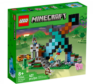 Блоковий конструктор LEGO Minecraft Форпост з мечем (21244) 21244 фото