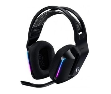 Навушники з мікрофоном Logitech G733 Lightspeed Wireless RGB Black (981-000864) 981-000864 фото