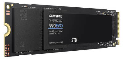 SSD накопичувач Samsung 990 EVO 2 TB (MZ-V9E2T0BW) MZ-V9E2T0BW фото