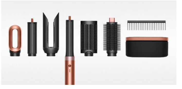 Мультистайлер Dyson Airwrap Co-anda2x Multi Hair Styler Straight+Wavy Amber Silk (143034-01) 143034-01 фото