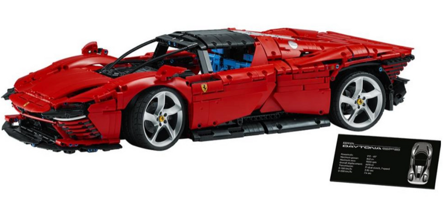 Авто-конструктор LEGO Феррарі Дайтона СП3 (42143) 42143 фото