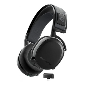 Навушники з мікрофоном SteelSeries Arctis 7+ Black (61470) 61470 фото