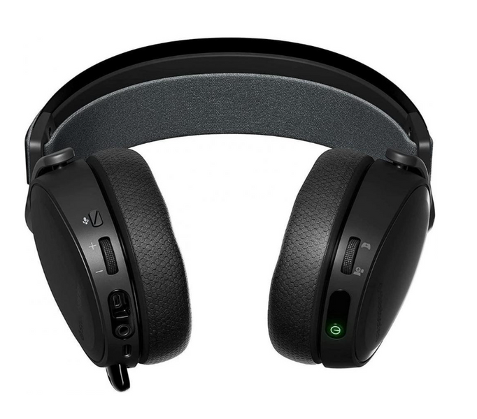 Навушники з мікрофоном SteelSeries Arctis 7+ Black (61470) 61470 фото