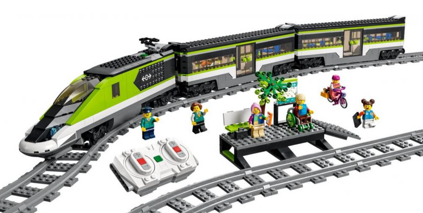 Блоковий конструктор LEGO Пасажирський поїзд-експрес (60337) 60337 фото