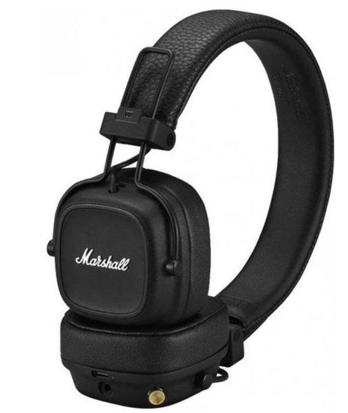 Навушники з мікрофоном Marshall Major IV Black (1005773) 1005773 фото