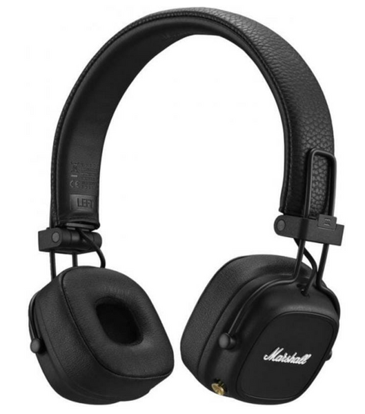 Навушники з мікрофоном Marshall Major IV Black (1005773) 1005773 фото