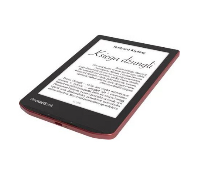 Електронна книга з підсвічуванням PocketBook 634 Verse Pro Passion Red (PB634-3-CIS) PB634-3-CIS фото