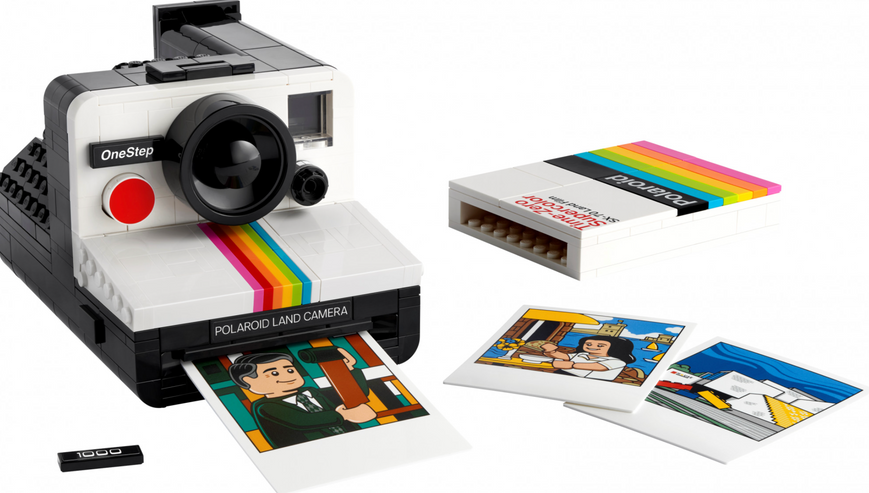Блоковий конструктор LEGO Ideas Фотоапарат Polaroid OneStep SX-70 (21345) 21345 фото