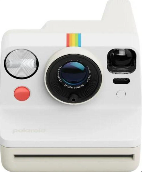 Фотокамера миттєвого друку Polaroid Now Gen 3 Pebble White 9155 фото