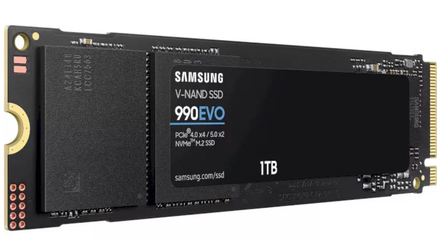 SSD накопичувач Samsung 990 EVO 1 TB (MZ-V9E1T0BW) MZ-V9E1T0BW фото