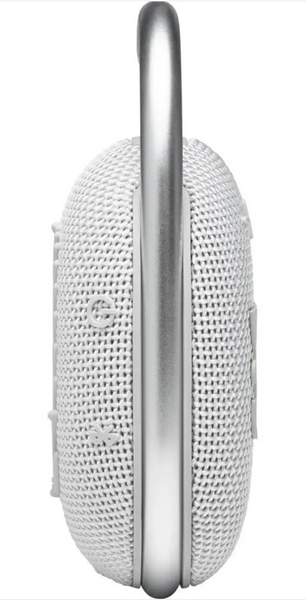 Портативні колонки JBL Clip 4 White (JBLCLIP4WHT) JBLCLIP4WHT фото