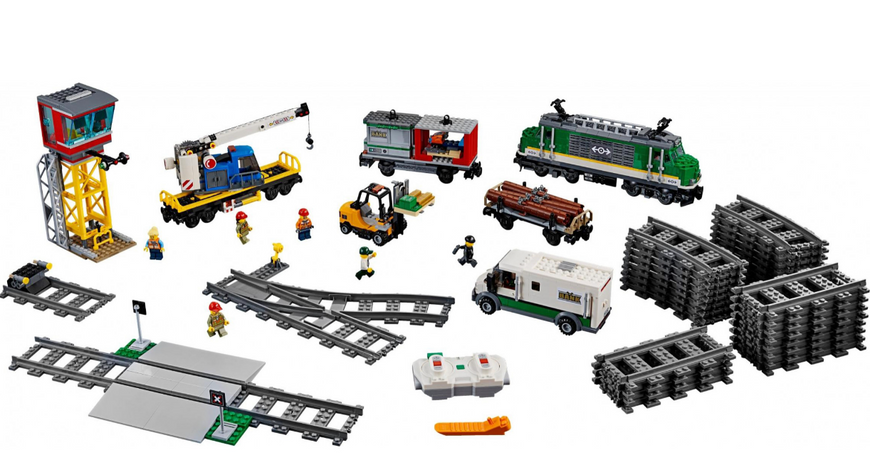 Блоковий конструктор LEGO City Вантажний потяг (60198) 60198 фото