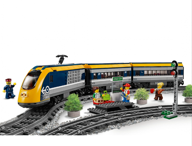 Блоковий конструктор LEGO City Пасажирський поїзд (60197) 60197 фото