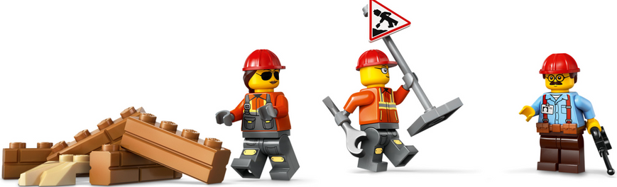 Блоковий конструктор LEGO City Жовтий бульдозер (60466) 60466 фото