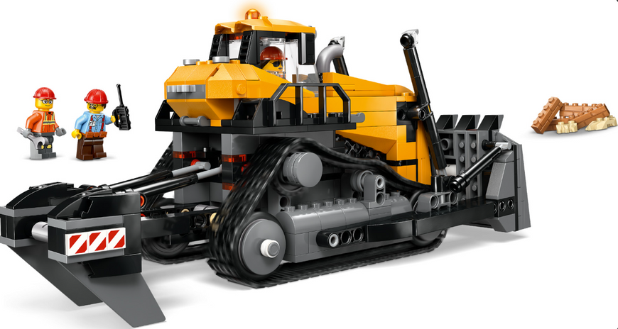 Блоковий конструктор LEGO City Жовтий бульдозер (60466) 60466 фото