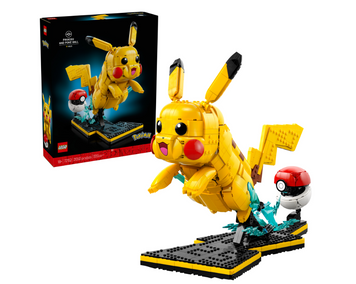 Блоковий конструктор LEGO Pokemon Пікачу та покебол (72152) 72152 фото