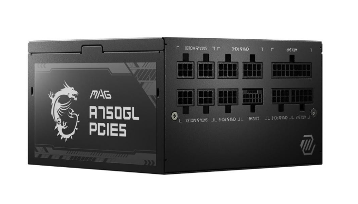 Блок живлення MSI MAG A750GL PCIE5 PCIE5 750W фото