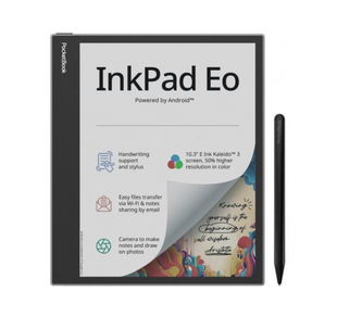 Електронна книга з підсвічуванням PocketBook 1042 InkPad Eo Mist Grey (PB1042-M-CIS) PB1042-M-CIS фото