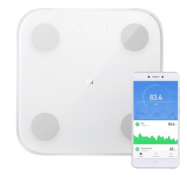 Ваги підлогові електронні Xiaomi Mi Body Composition Scale 2 XMTZC05HM фото