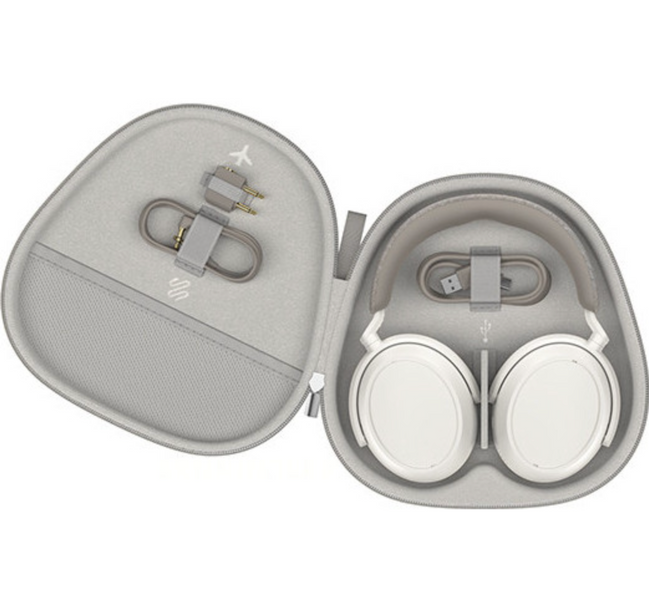 Навушники з мікрофоном Sennheiser MOMENTUM 4 Wireless White (509267) 509267 фото