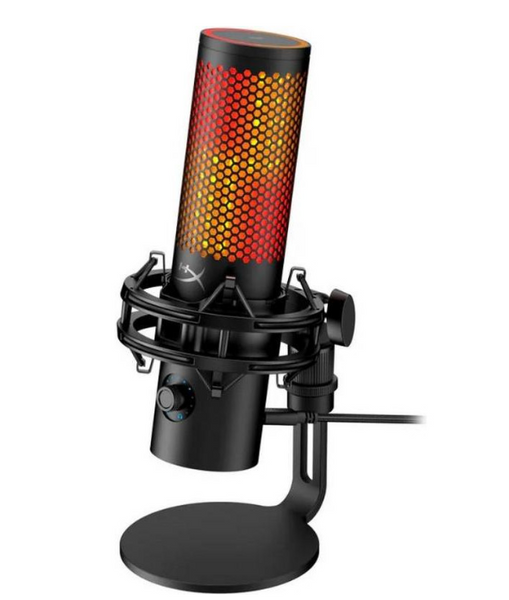 Мікрофон для ПК/ для стрімінгу, подкастів HyperX QuadCast 2 S Black RGB (9A273AA) 9A273AA фото
