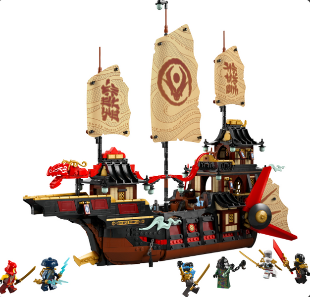 Блоковий конструктор LEGO Ninjago Щедрість храму (71848) 71848 фото