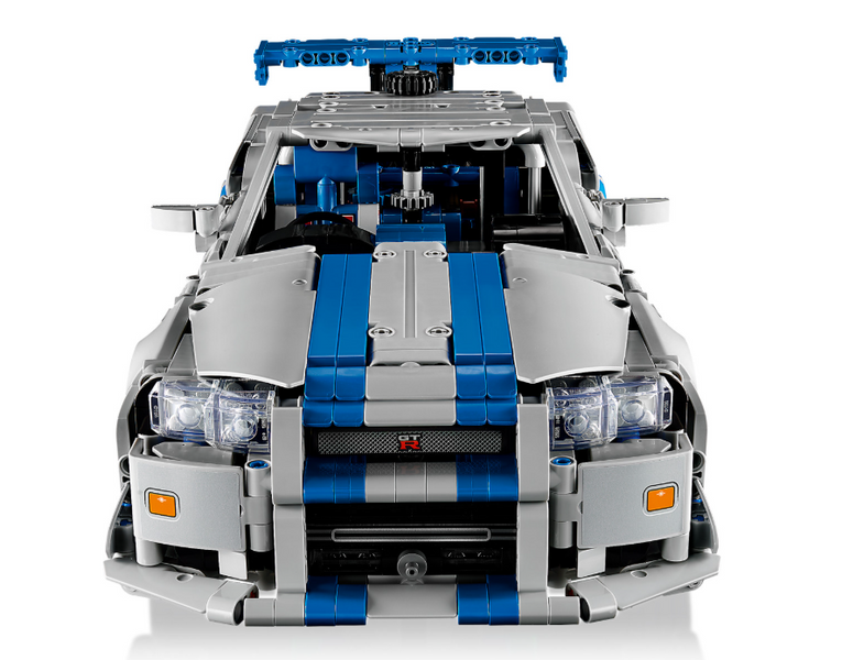 Авто-конструктор LEGO Technic Подвійний форсаж Nissan Skyline GT-R (R34) (42210) 42210 фото