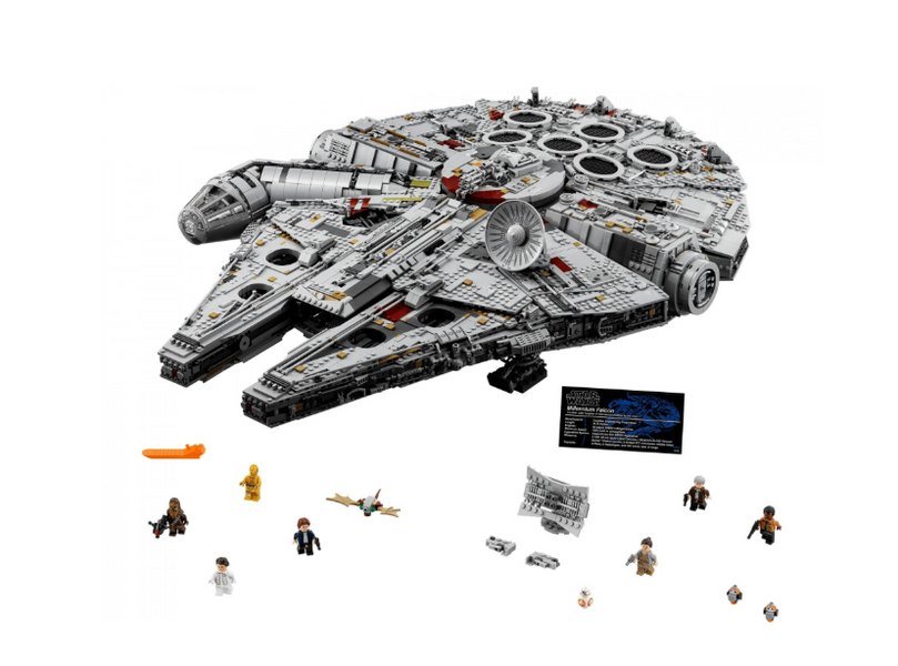 Блоковий конструктор LEGO Star Wars Сокіл Тисячоліття (75192) 75192 фото
