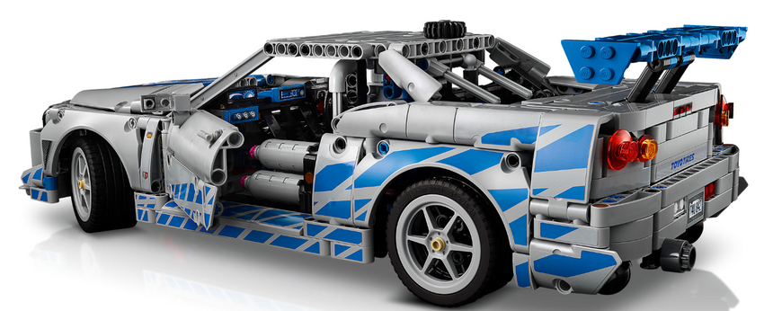 Авто-конструктор LEGO Technic Подвійний форсаж Nissan Skyline GT-R (R34) (42210) 42210 фото