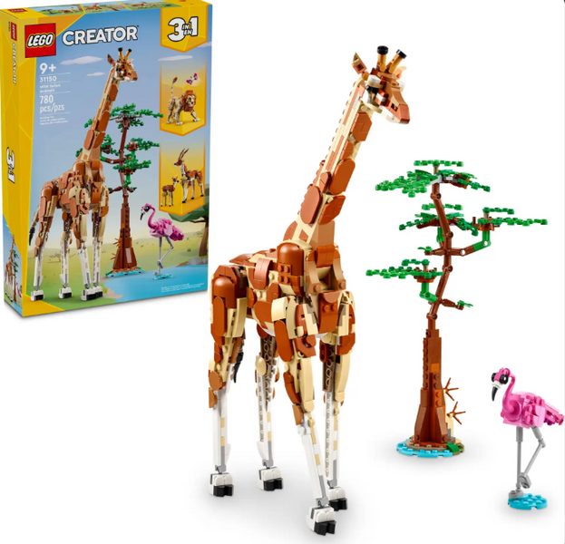 Блоковий конструктор LEGO Creator Дикі тварини сафарі (31150) 31150 фото